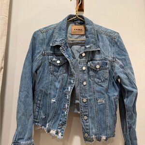 Blank NYC Light Blue Denim Jacket